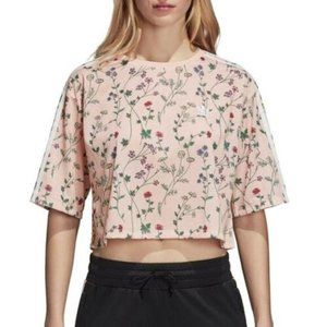 Adidas Love Revolution Cropped Tee